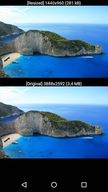 دانلود برنامه کاهش حجم عکس بدون افت کیفیت اندروید Photo Resizer 1.0.327