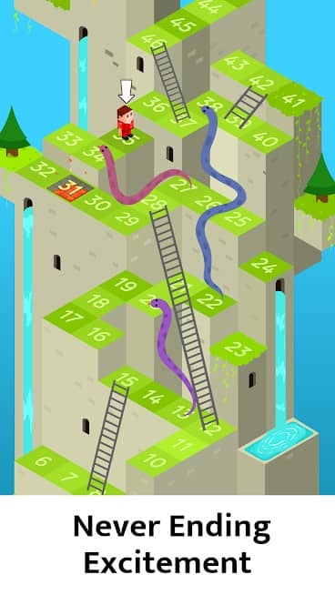 دانلود بازی مارپله Snakes and Ladders 6.6.7 برای اندروید