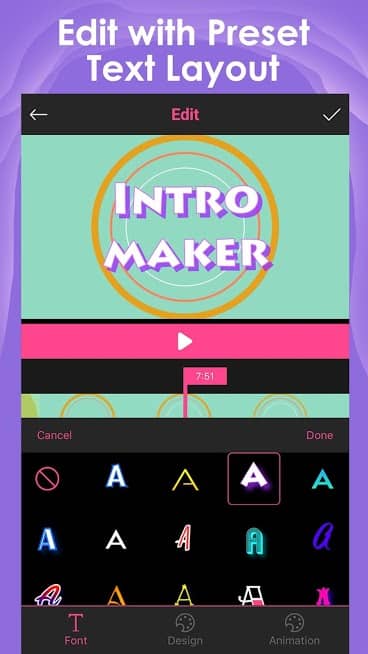 دانلود Intro Maker Pro 5.0.1 – برنامه ساخت اینترو برای اندروید
