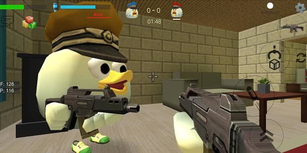 دانلود بازی چیکن گان نسخه مود Chicken Gun 3.3.01 برای اندروید