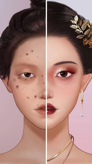 دانلود بازی آرایشی دخترانه اندروید Makeup Stylist 1.491
