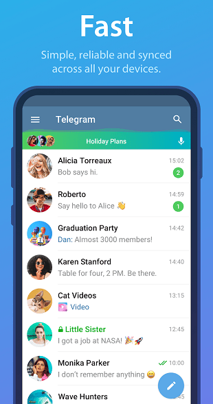 دانلود تلگرام اصلی فارسی Telegram 9.6.7 با لینک مستقیم برای اندروید