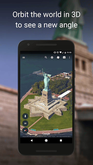 دانلود جدیدترین نسخه گوگل ارث Google Earth 9.180.0.1 برای اندروید
