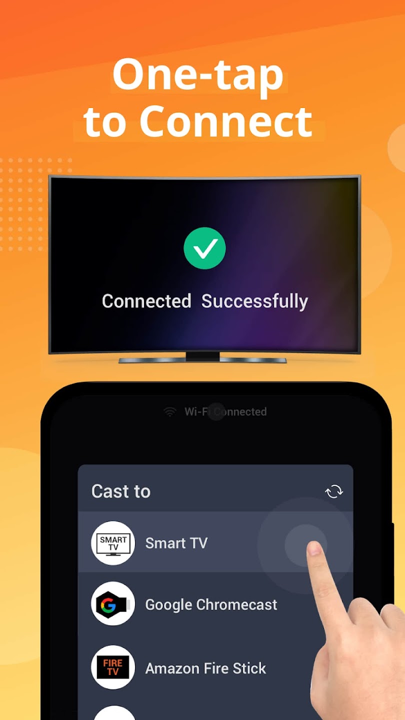 دانلود Miracast 1.4.0.2 با لینک مستقیم – اشتراک گذاری صفحه گوشی با تلویزیون برای اندروید