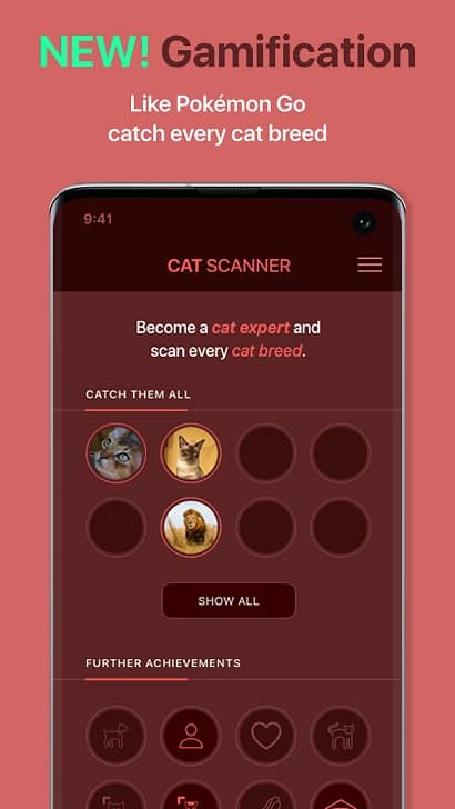 دانلود برنامه تشخیص نژاد گربه Cat Scanner 12.15.7 برای اندروید