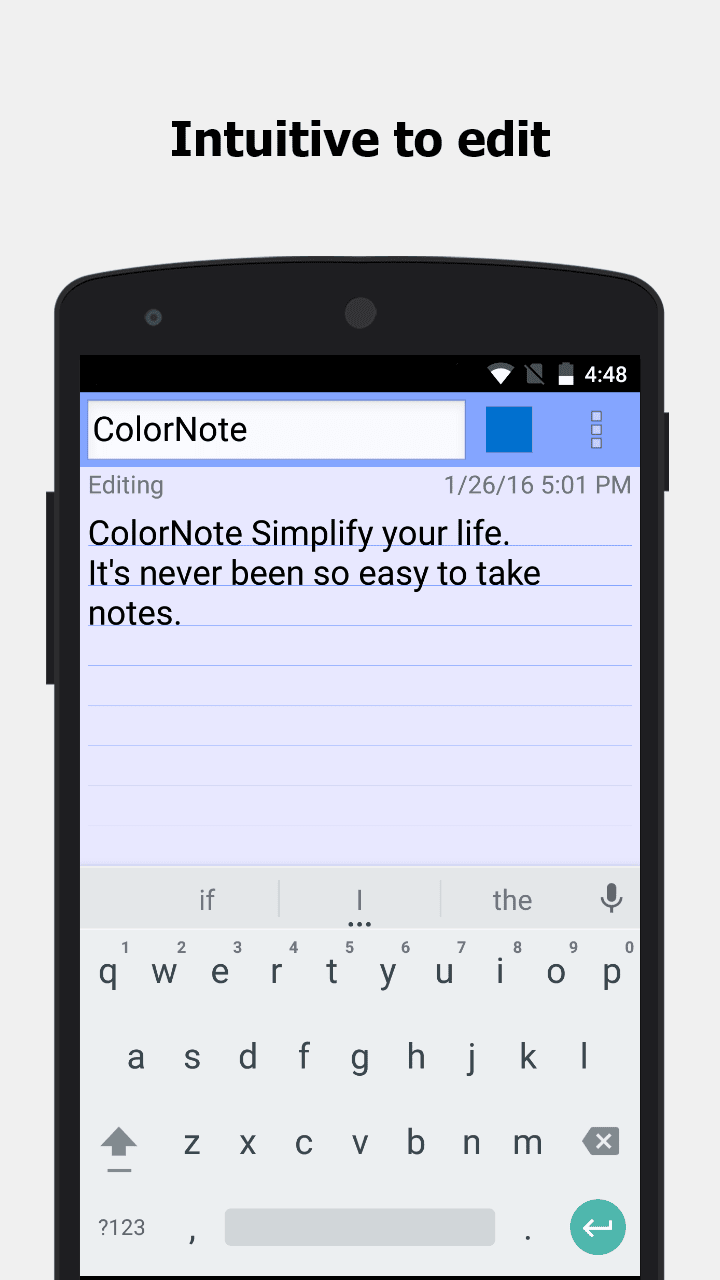 دانلود ColorNote 4.4.6 – برنامه یادداشت برداری کالر نوت برای اندروید