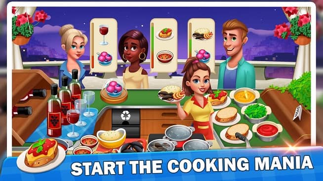 دانلود بازی آشپزی دخترانه Cooking Mania 1.11 اندروید