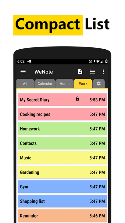 دانلود برنامه WeNote 5.22 آنلاک – یادداشت برداری وی نوت برای اندروید