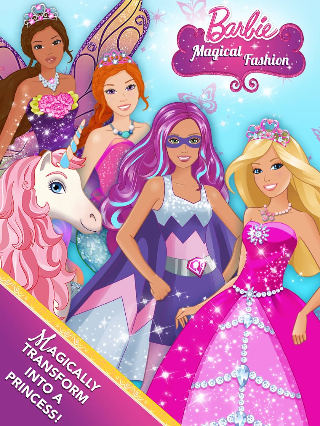دانلود بازی باربی فشن شو Barbie Magical Fashion 2023.1.0 اندروید