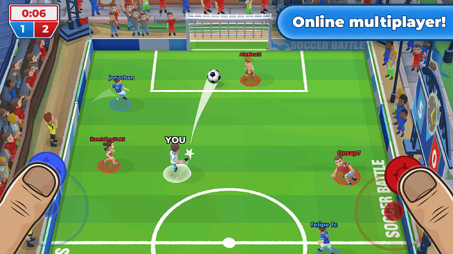 دانلود بازی فوتبال برای گوشی – Soccer Battle 1.47.1 اندروید