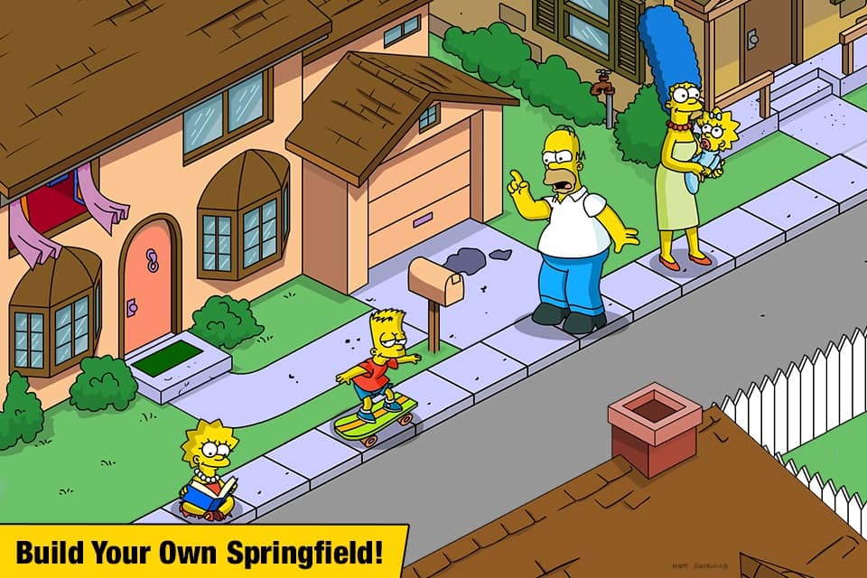 دانلود بازی سیمپسون ها برای اندروید The Simpsons 4.63.1