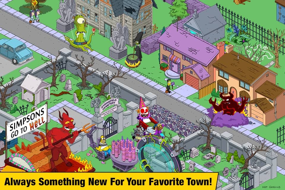 دانلود بازی سیمپسون ها برای اندروید The Simpsons 4.63.1
