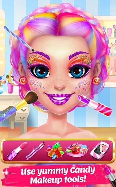 دانلود بازی Candy Makeup 1.2.4 با لینک مستقیم برای اندروید