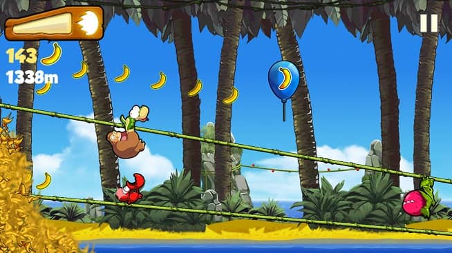 دانلود بازی میمون پول بی نهایت – Banana Kong 1.9.12.05 برای اندروید