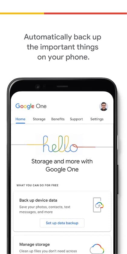 دانلود گوگل وان – برنامه Google One 1.187.55 برای اندروید