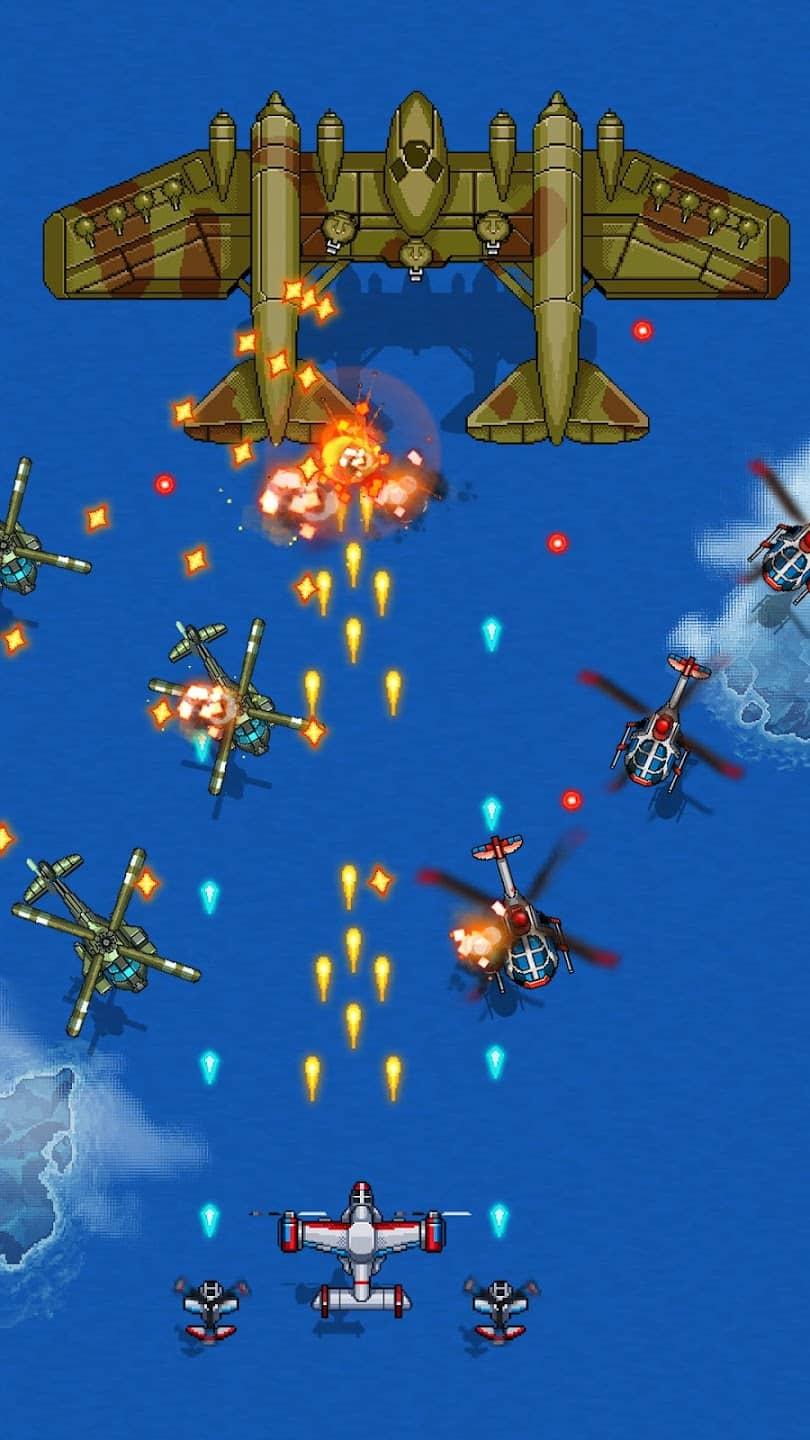 دانلود نسخه مود شده بازی Air Force 1945 – نسخه 11.98 برای اندروید