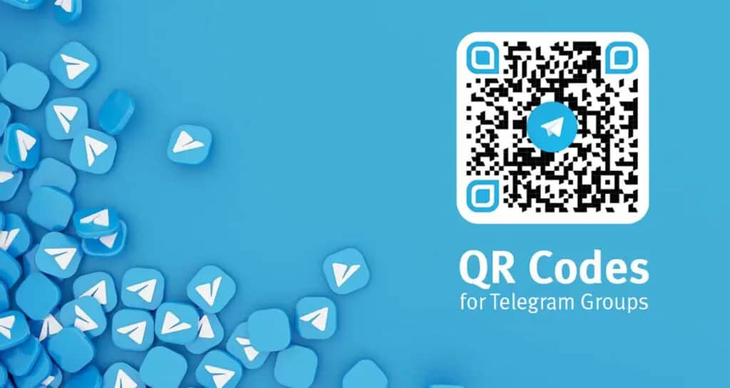 آموزش نحوه عضویت در گروه تلگرام با کد QR